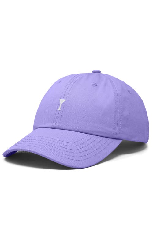 Dalix Lil Martini Dad Cap In Purple