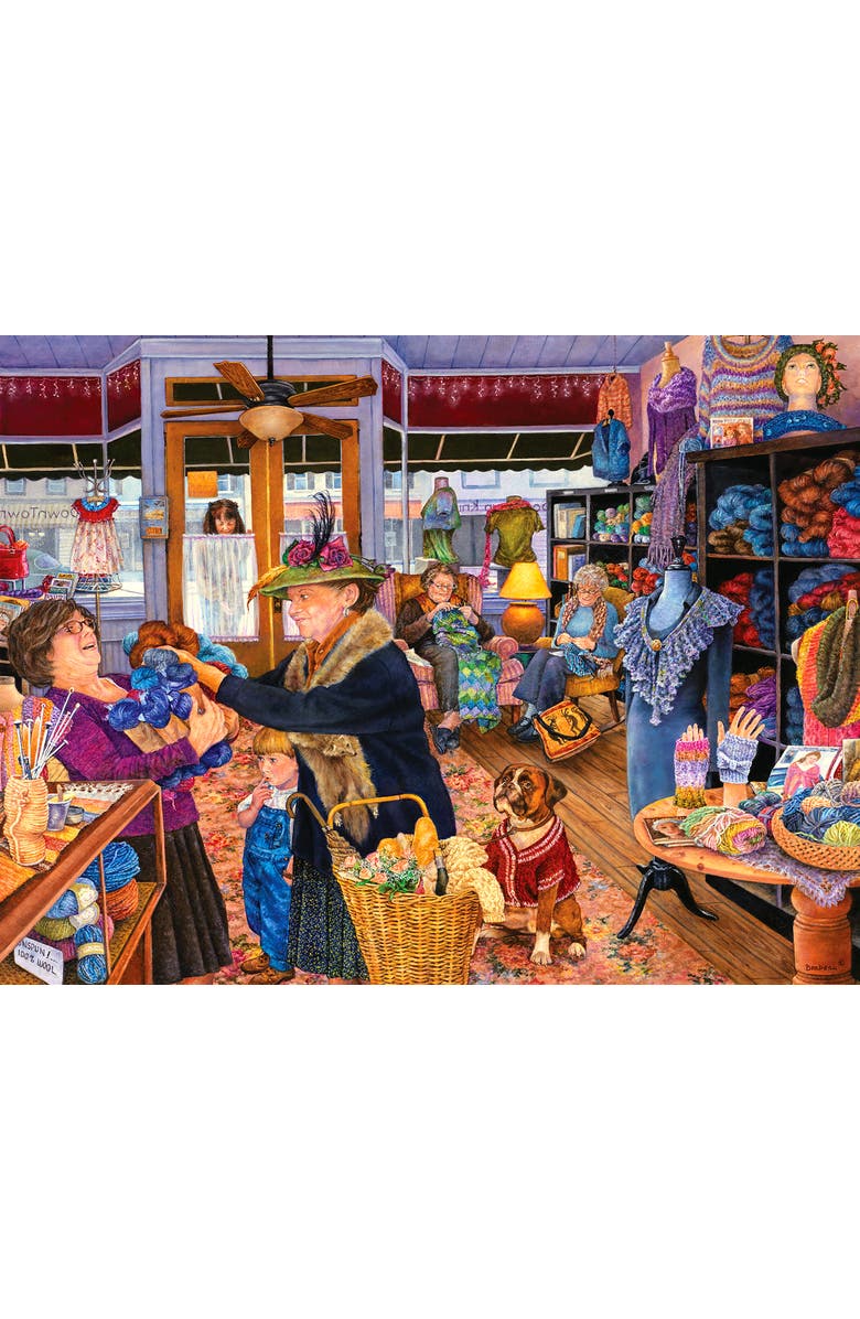 Sunsout The Knit Shop 500 piece Jigsaw Puzzle for Adults, Alternate, color, 