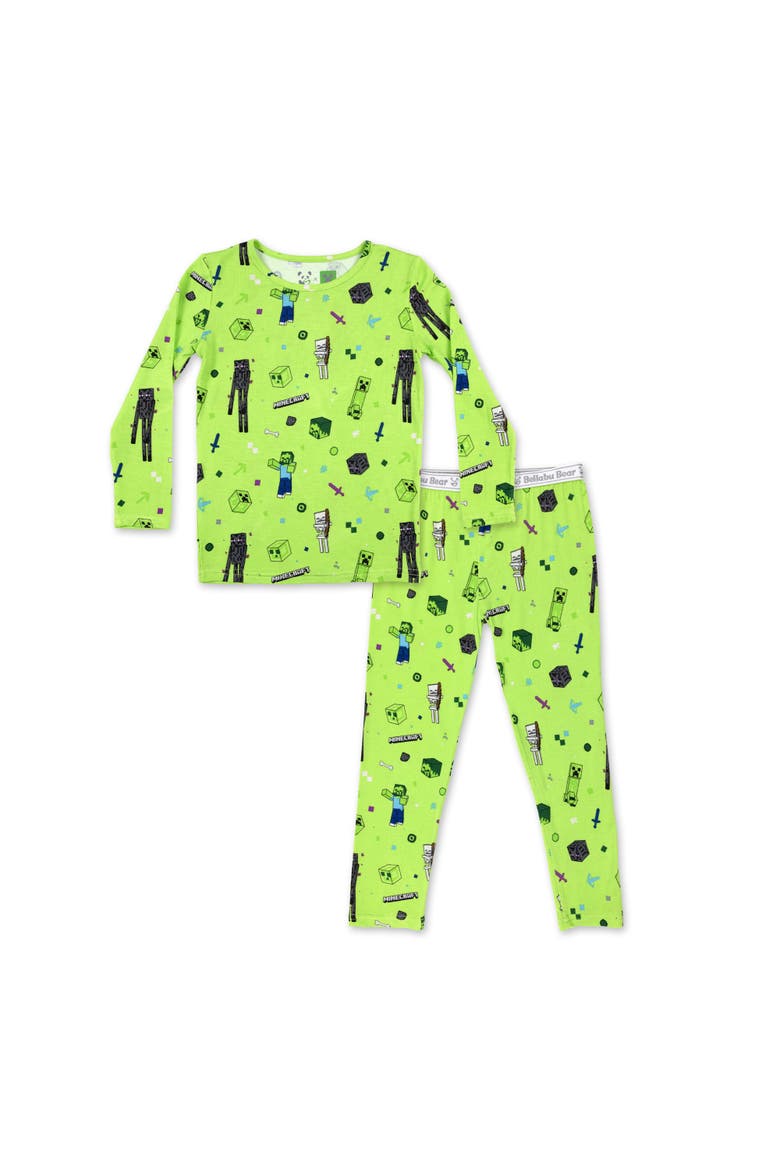 Kids' Minecraft Mob Squad Set of 2 Piece Pajamas, Main, color, Minecraft Mob Squad