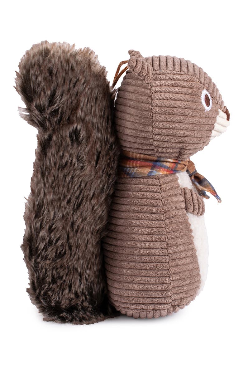 Plush Dog Toy, Alternate, color, SQUIRREL