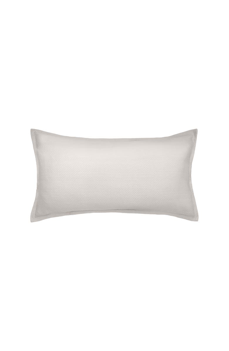 ELISABETH YORK Diamond Pearl Grey King Sham, Main, color, Gray