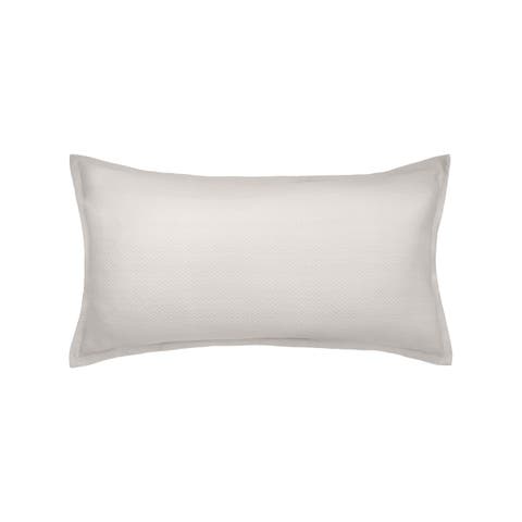 Diamond Pearl Grey King Sham