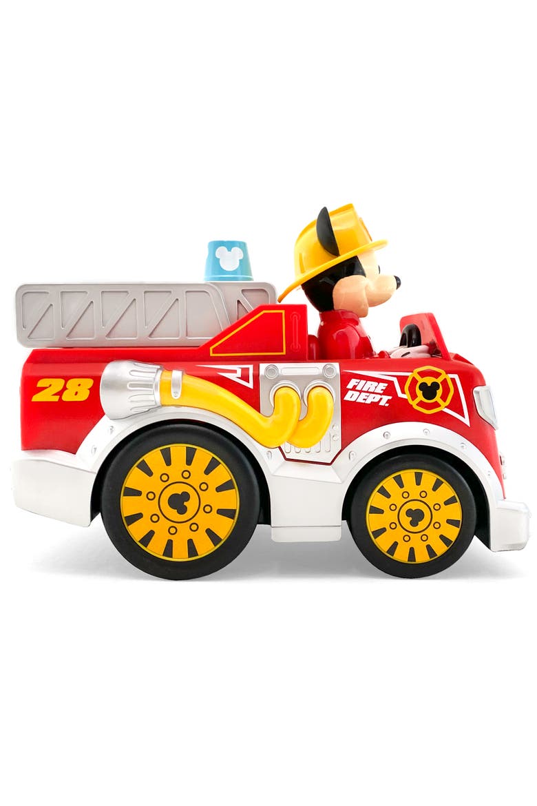 Mickey's Fire Truck Remote Control Vehicle, Alternate, color, Red