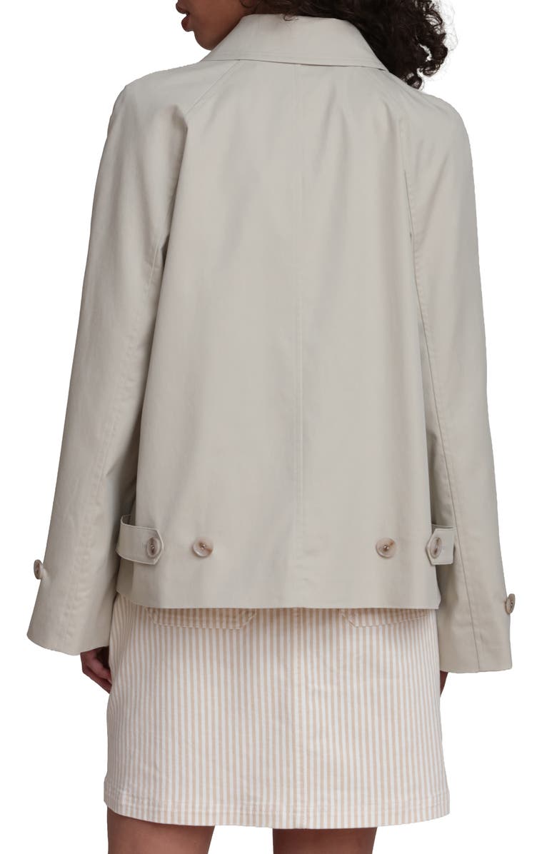 Bagatelle Crop Trench Jacket, Alternate, color, Sage