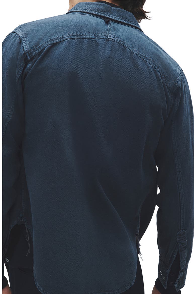 Jack Engineered Denim Button-Up Shirt, Alternate, color, MINNA