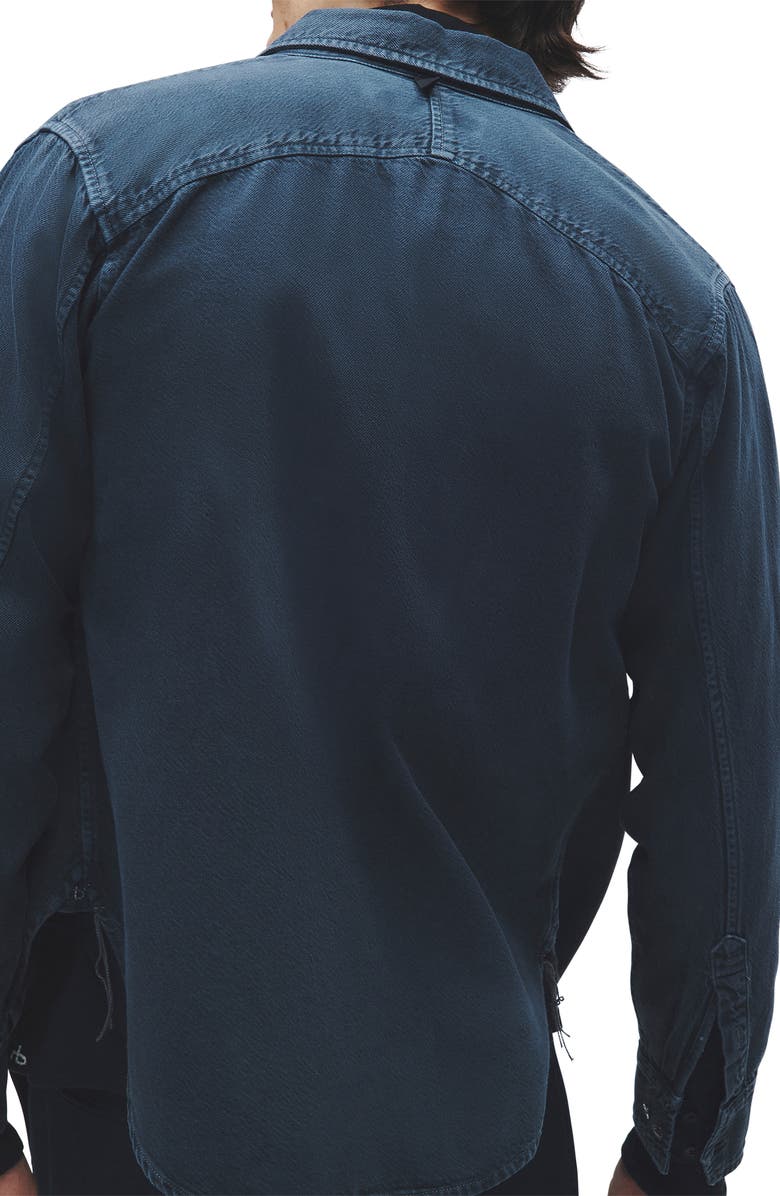 rag
bone Jack Engineered Denim Button-Up Shirt, Alternate, color, Minna