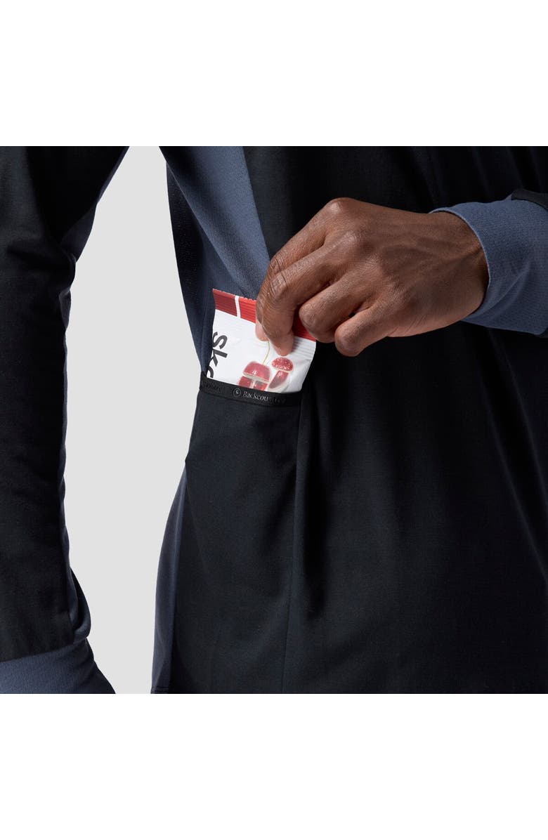 Backcountry Slickrock Drirelease Long-Sleeve Tech T-Shirt - Men's, Alternate, color, Black/Turbulence