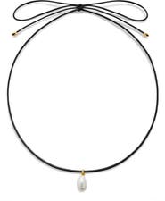 Monica Vinader Nura Baroque Pearl Necklace