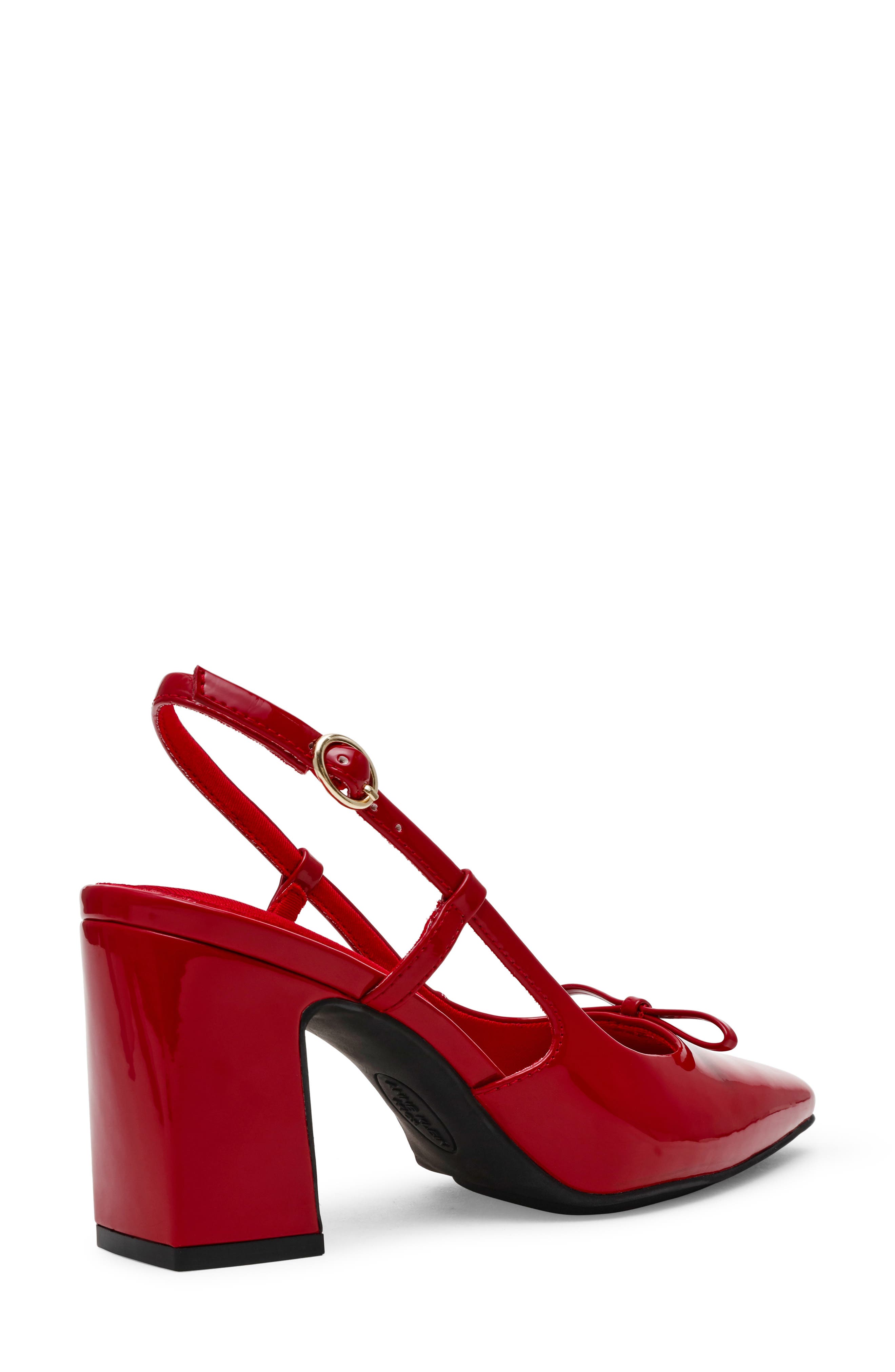 Aniston Slingback Pump, Alternate, color, RED PATENT