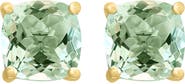EFFY 14K Yellow Gold Citrus Bloom Peridot Stud Earrings