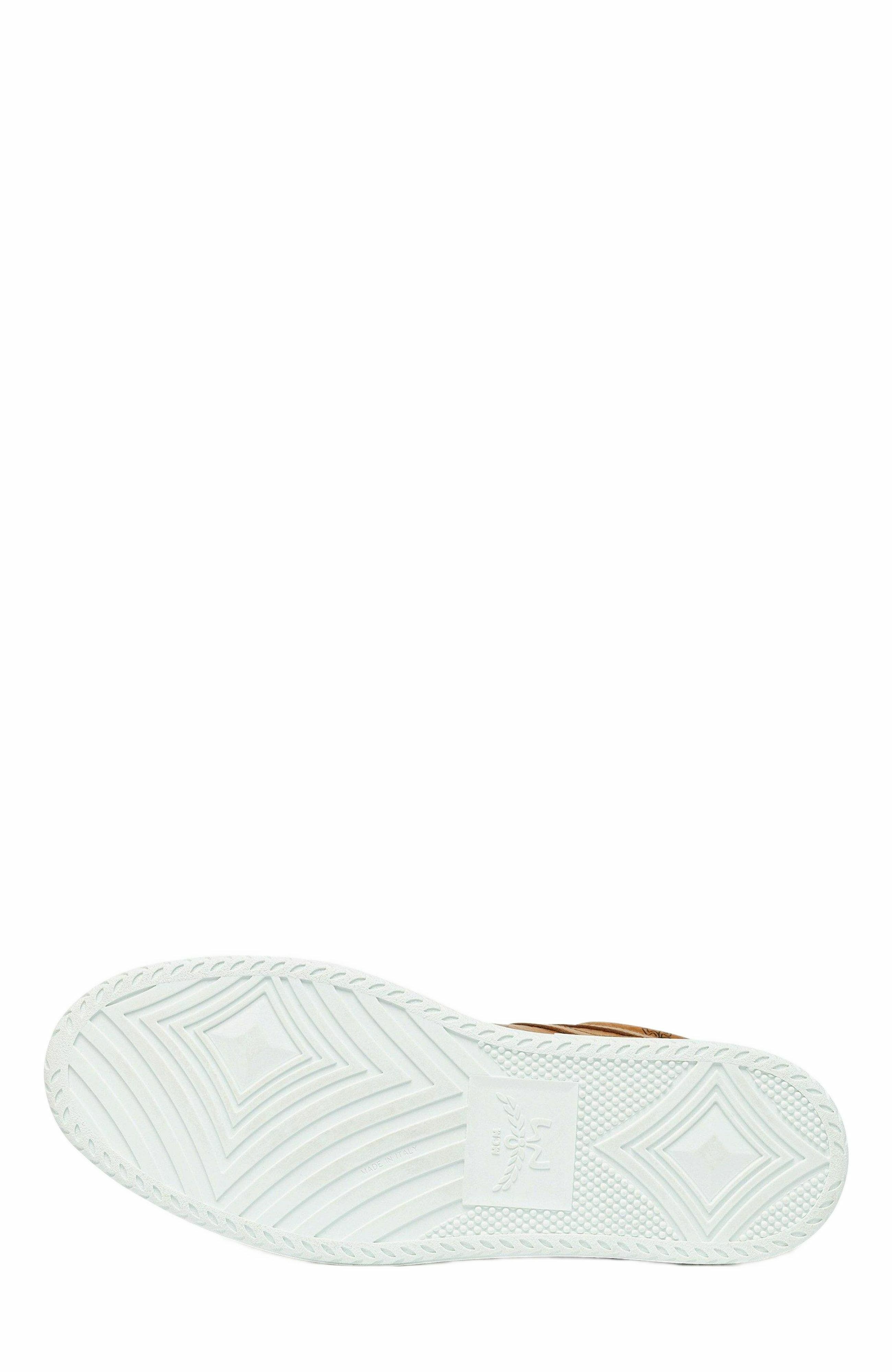 MCM Neo Terrain Lo Sneakers in Visetos, Alternate, color, 