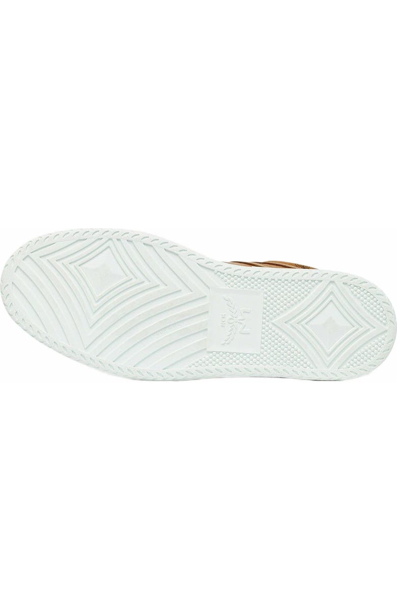 MCM Neo Terrain Lo Sneakers in Visetos, Alternate, color,