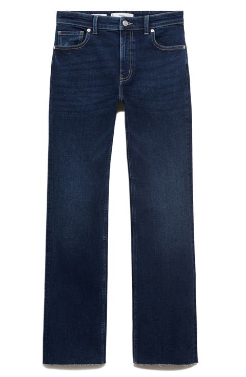 Sienna Flare Crop Jeans (Plus)