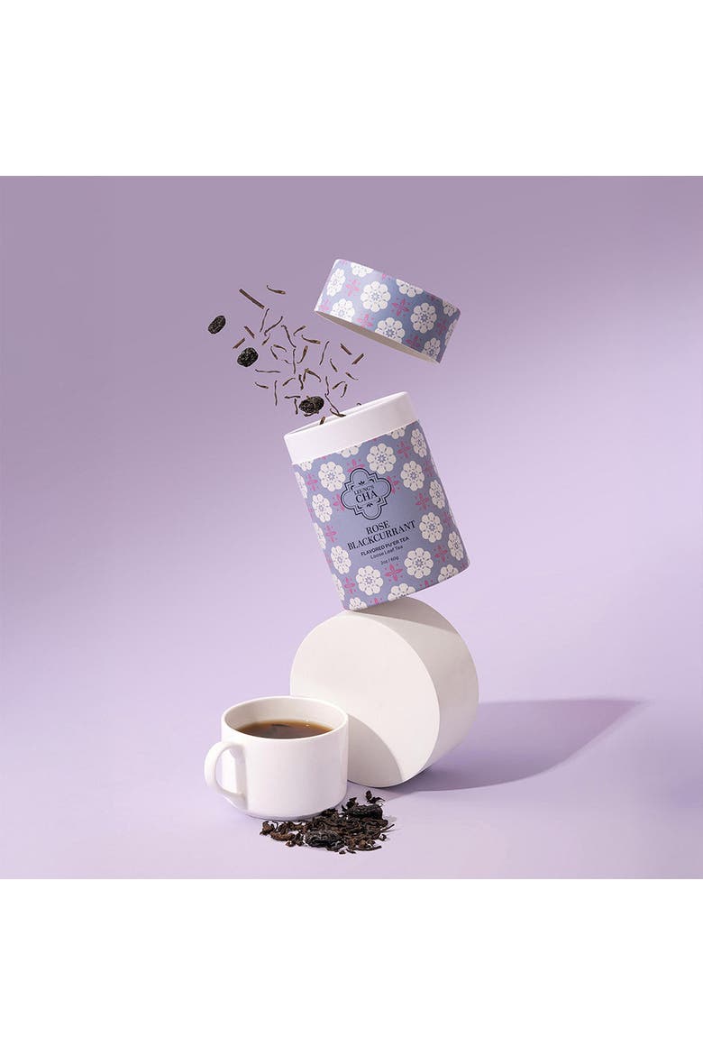 Rose Blackcurrant Pu'er Tea, 60 g, Alternate, color, NA