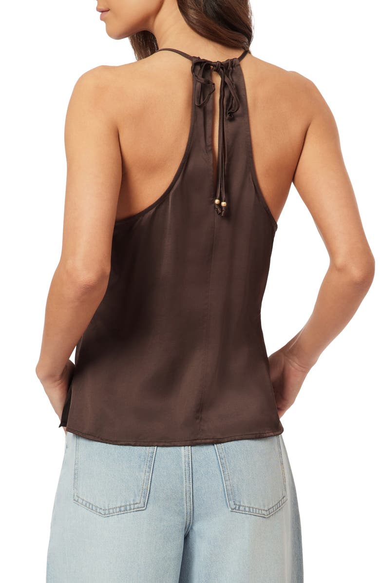 Scotch & Soda Back Tie Sleeveless Satin Top, Alternate, color, 