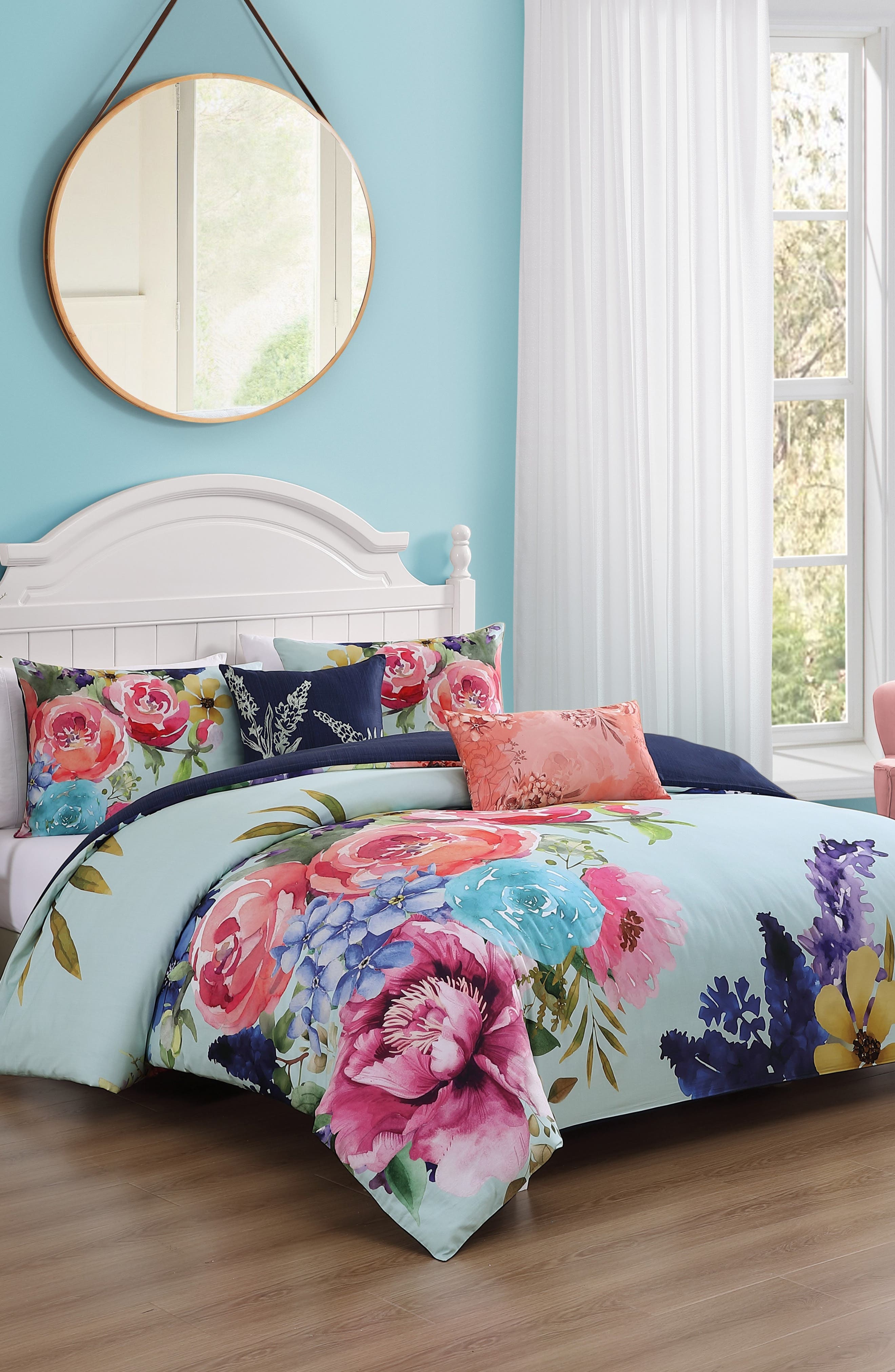 Bebejan Aqua Fiesta Reversible 5-Piece Comforter Set