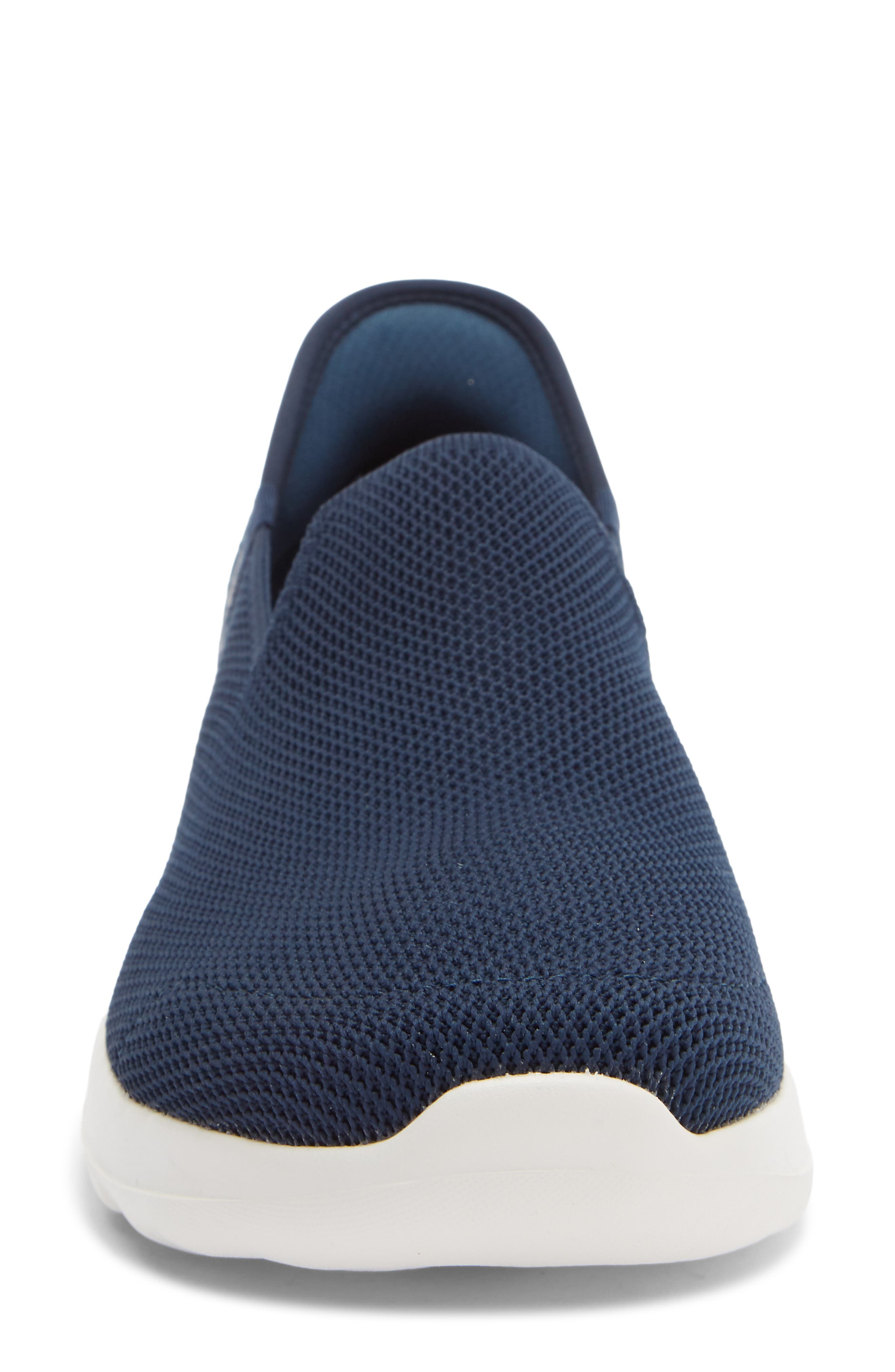 SKECHERS Go Walk Arch Fit Slip-On Sneaker, Alternate, color, Navy