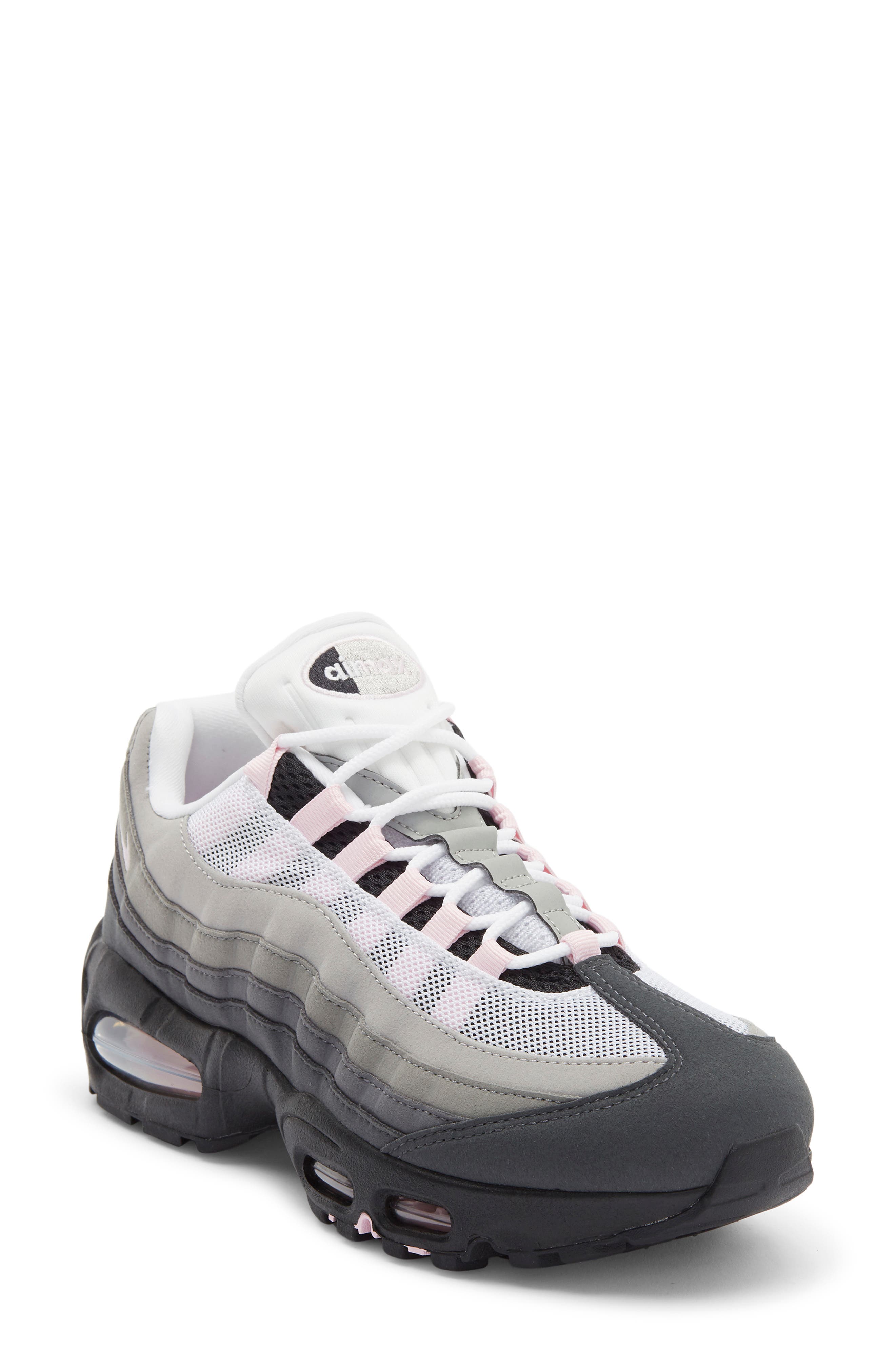 Nike Air Max 95 Big Bubble Sneaker, Main, color, Black/ Pink/ White/ Silver