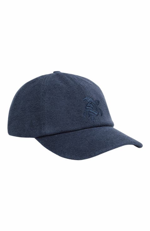 Men's Solid Terry Cap