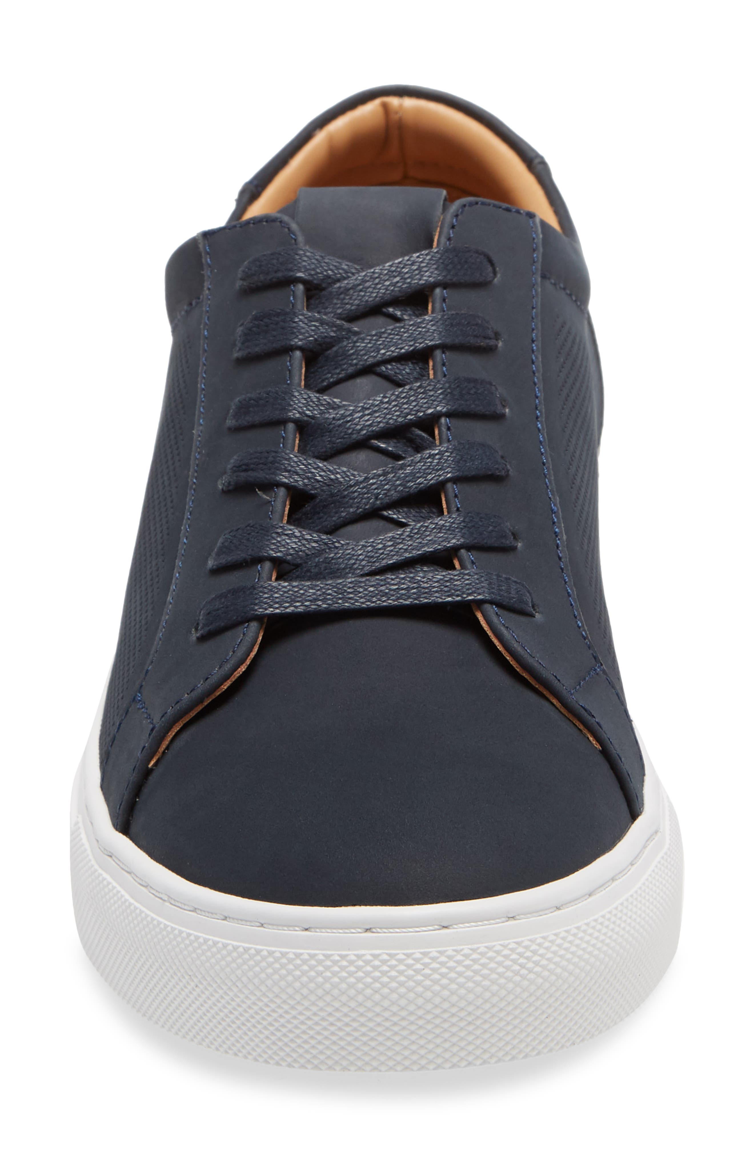 Sawyer Sneaker, Alternate, color, NAVY BLUE NUBUCK