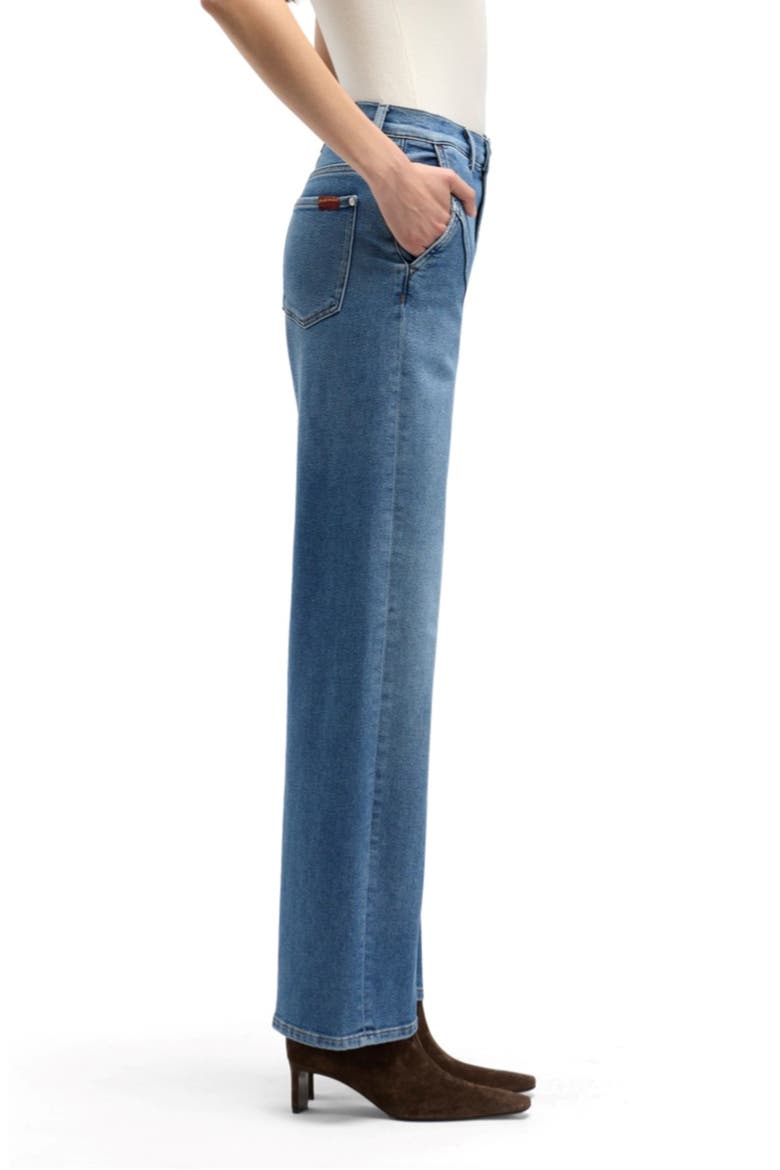 Stovepipe Straight Leg Jeans, Alternate, color, OCEANSTONE