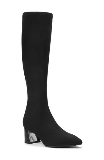 Donald Pliner Soumad Knee High Boot In Black