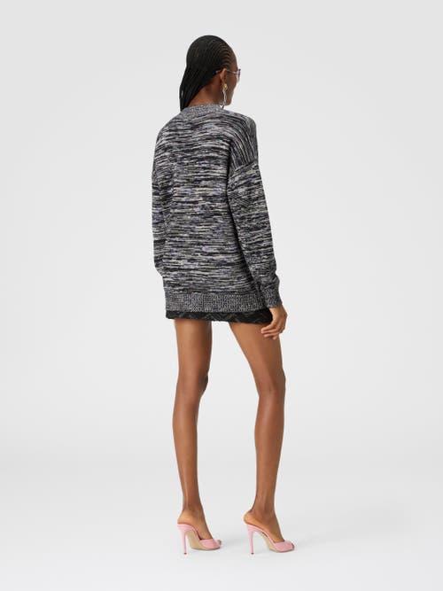 Missoni Pocket Cardigan In Black & Multicoloured