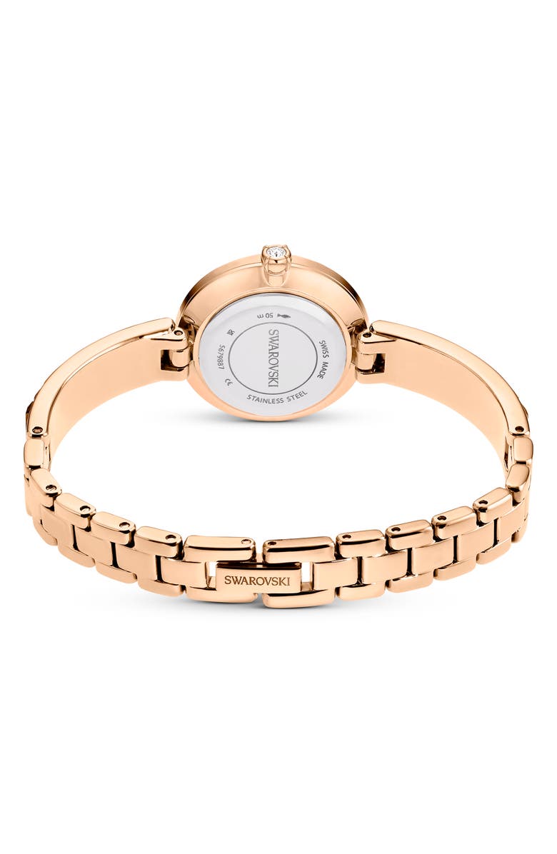 Swarovski Matrix Bracelet Watch, 25mm, Alternate, color, Grey