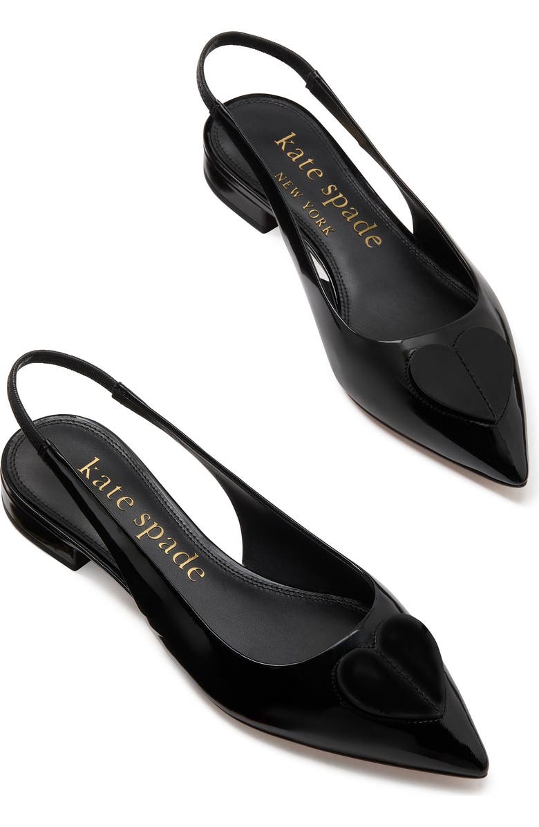 Kate Spade New York lover slingback pointed toe flat, Alternate, color,