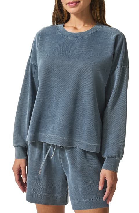 Indigo Crewneck Sweatshirt