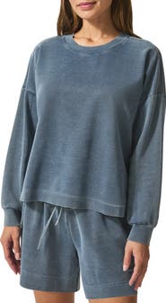 Splendid Indigo Crewneck Sweatshirt