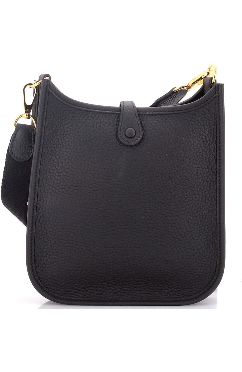 Pre-Owned Hermes Evelyne Bag Gen III Clemence TPM, Alternate, color, Noir