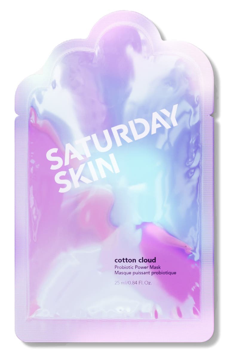Saturday Skin Cotton Cloud Probiotic Power Mask, Main, color,