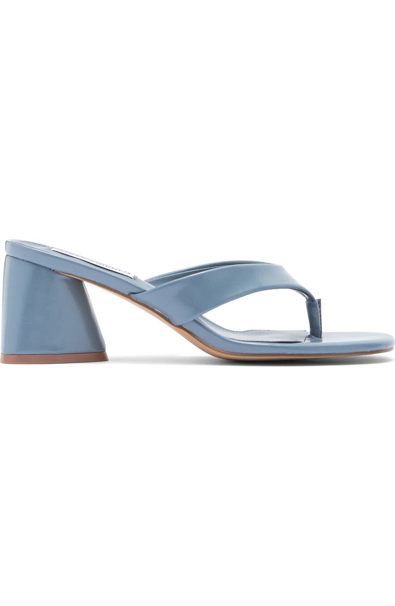 Steve Madden Kitana Block Heel Slide Sandal, Alternate, color, Blue