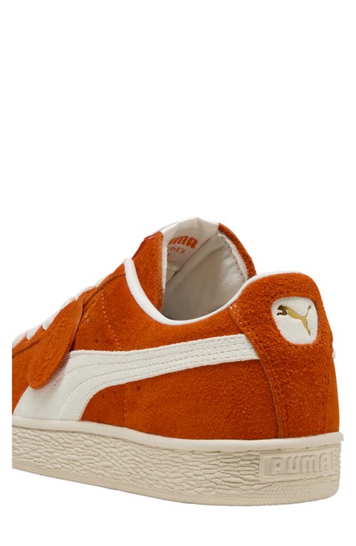 Puma Charles F. Stead Suede Sneaker In Orange