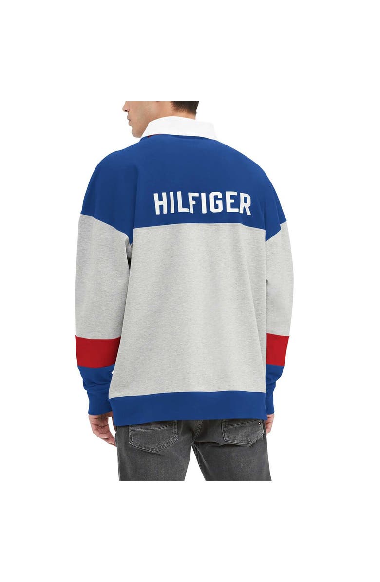Tommy Hilfiger Men's Tommy Hilfiger Royal Buffalo Bills Connor Oversized Rugby Long Sleeve Polo, Alternate, color, Royal