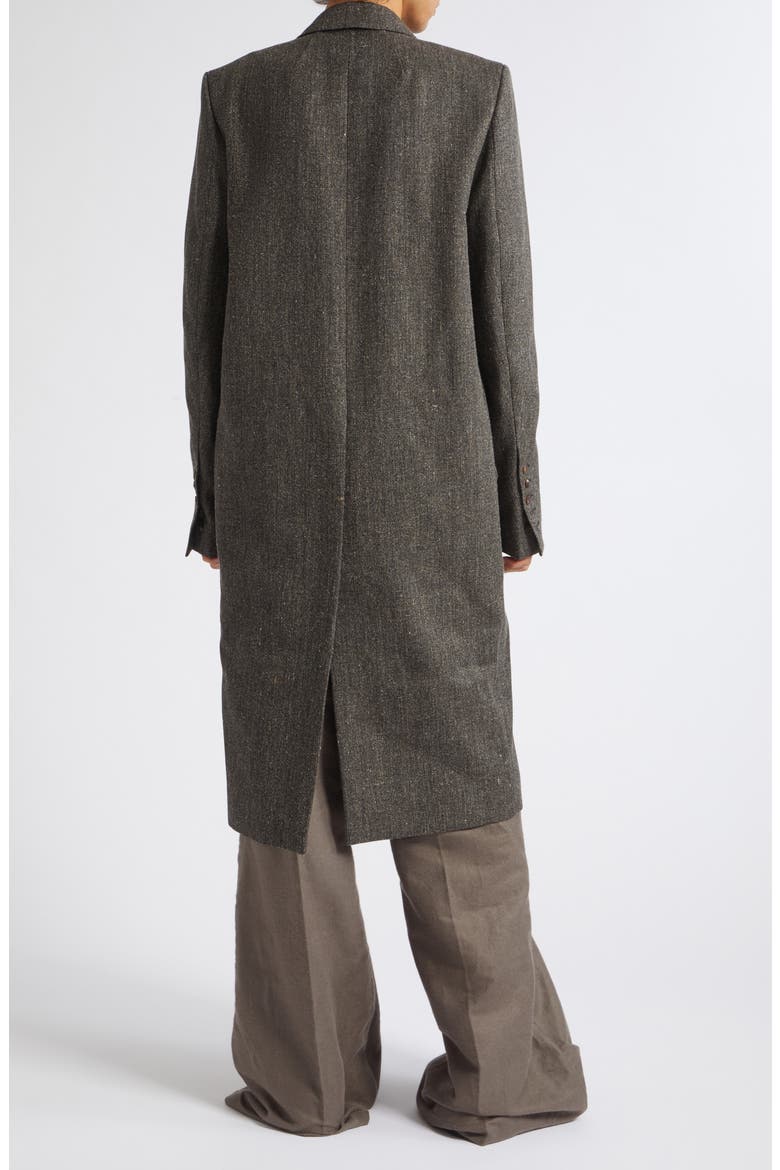 Concordian Wool Blend Coat, Alternate, color, CARBONE
