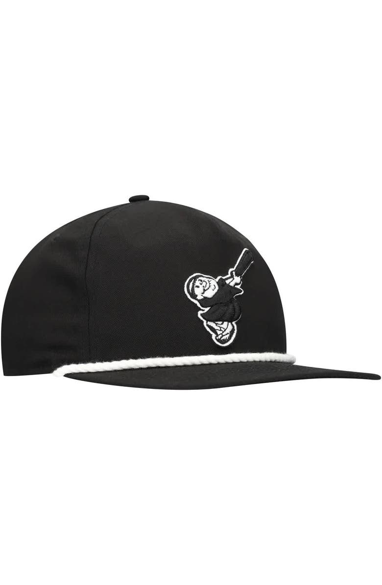 New Era Men's New Era Black San Diego Padres Golfer Snapback Hat, Alternate, color, 