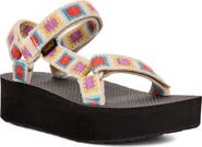 Teva Universal Crochet Flatform Sandal