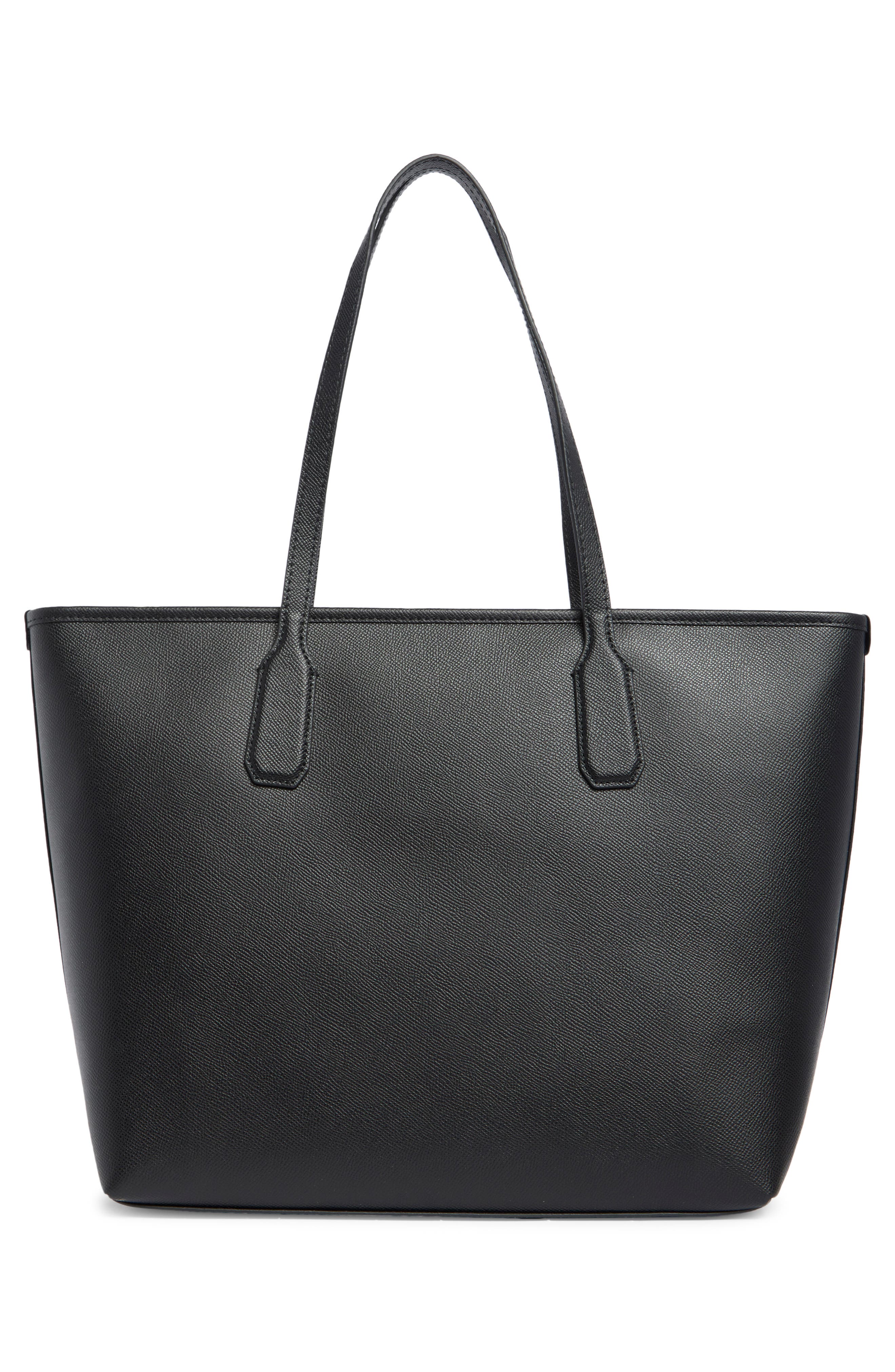Furla Classic Zip Top Tote Bag, Alternate, color, Nero