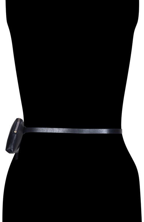 Allsaints Convertible Leather Belt Bag In Multi