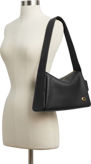 Lola Polished Pebble Leather Shoulder Bag