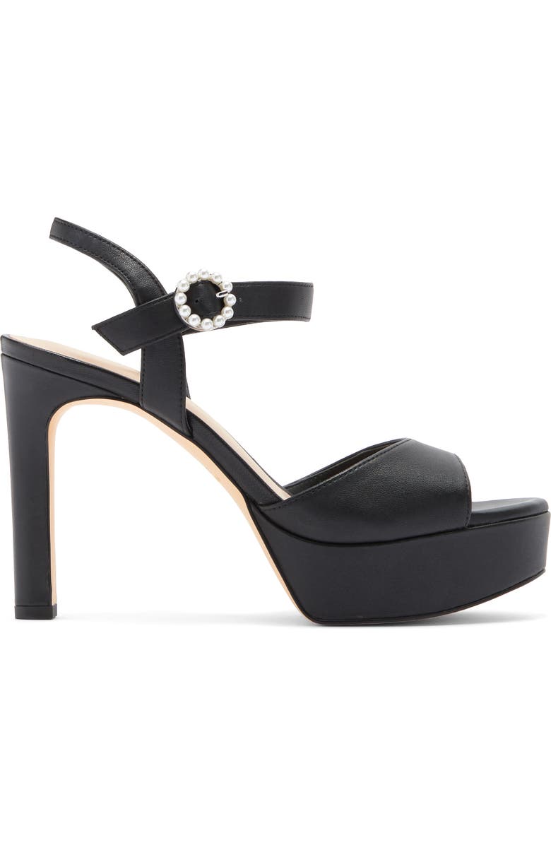 Stuart Weitzman Piper 110 Platform Sandal, Alternate, color, Black