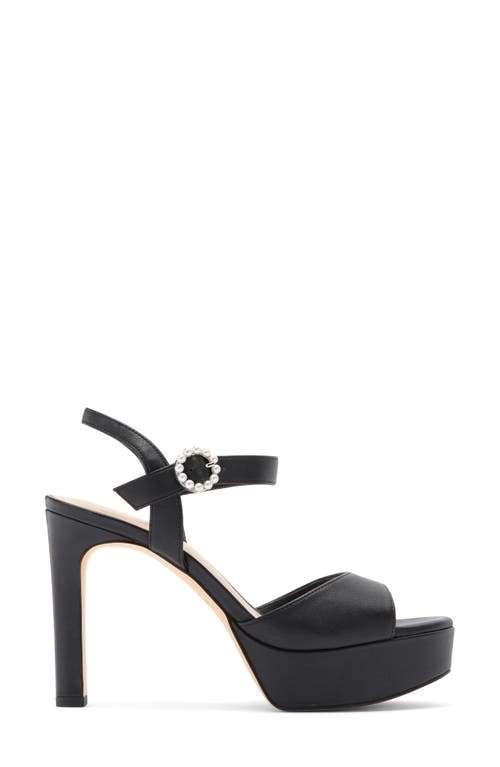 Stuart Weitzman Piper 110 Platform Sandal In Black