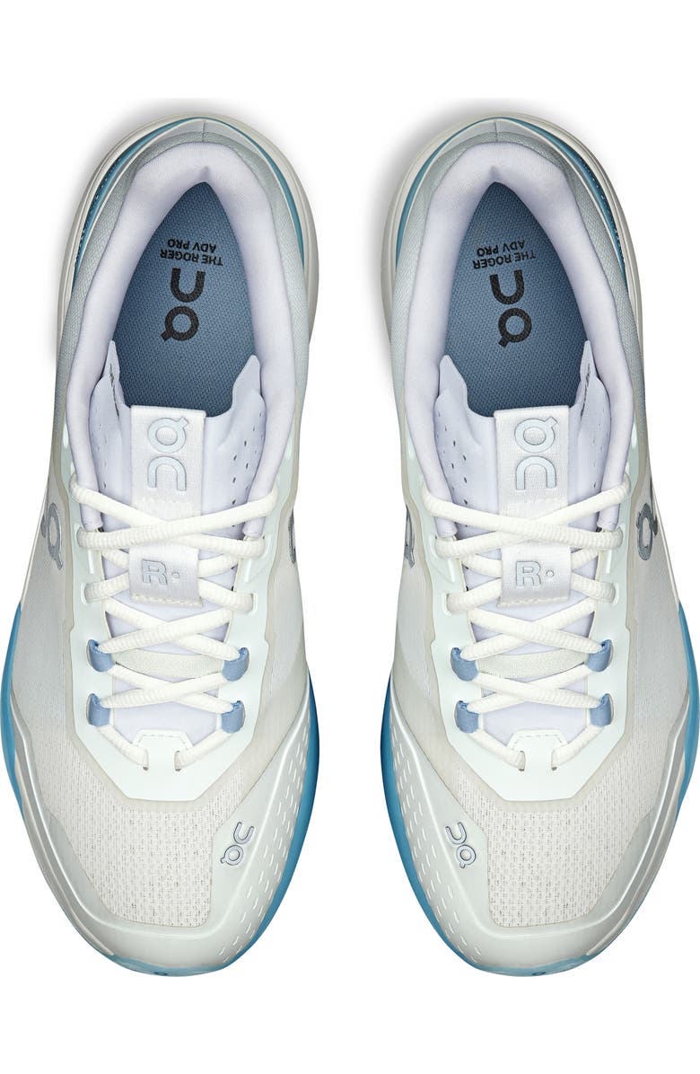On THE ROGER Adv Pro Tennis Shoe, Alternate, color, White/ Chambray