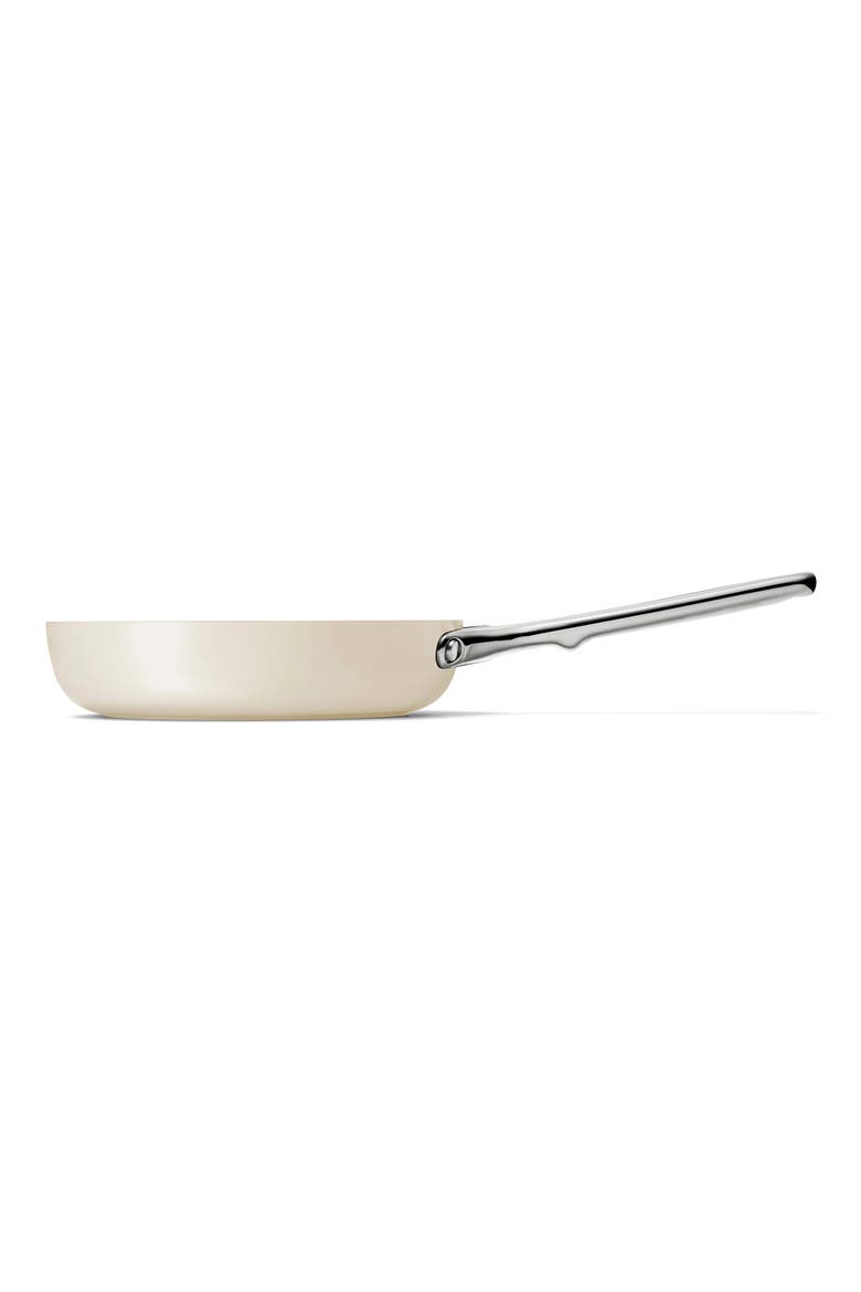 8-Inch Ceramic Nonstick Fry Pan, Alternate, color, CREAM
