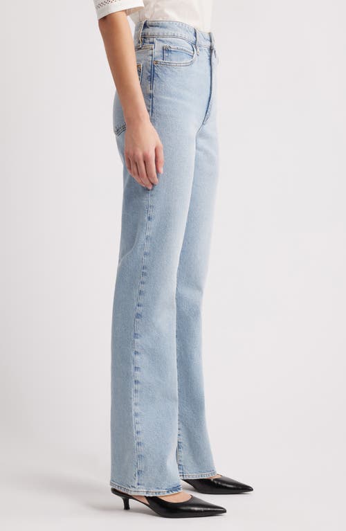 FRAME FRAME THE RULER HIGH WAIST STRAIGHT LEG JEANS