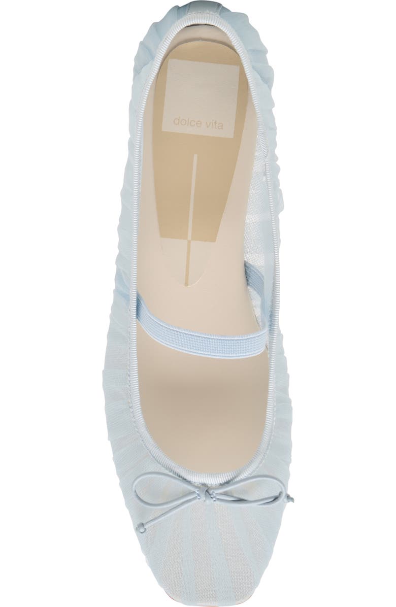 Dolce Vita Raeven Mary Jane Flat, Alternate, color, Light Blue Tulle