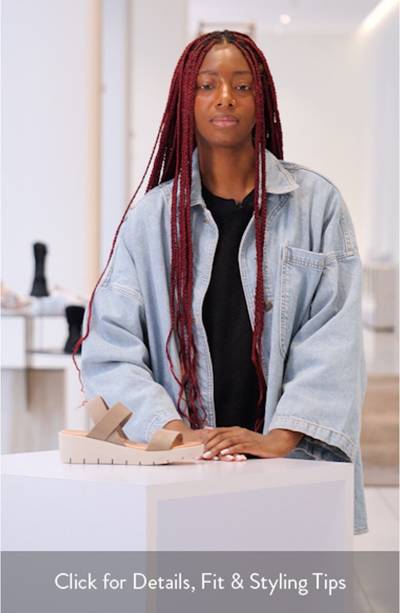 Morgan Slingback Platform Wedge Sandal, sales video thumbnail