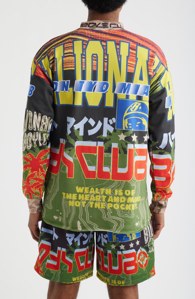 Billionaire Boys Club Northstar Long Sleeve Knit T-Shirt, Alternate, color, White